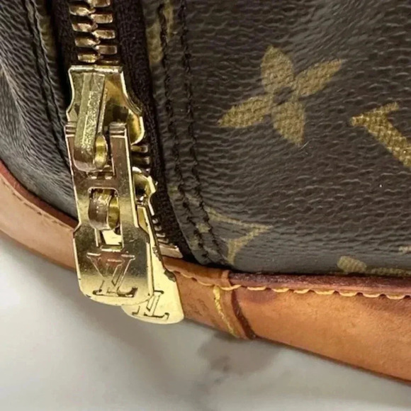 Vintage LOUIS VUITTON Monogram Alma PM Handbag Satchel Tote Bag LV EUC + COA - Picture 13 of 16